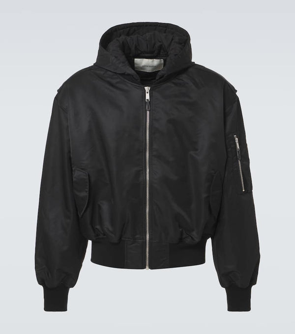 Entire Studios Hooded Broad bomber jacket