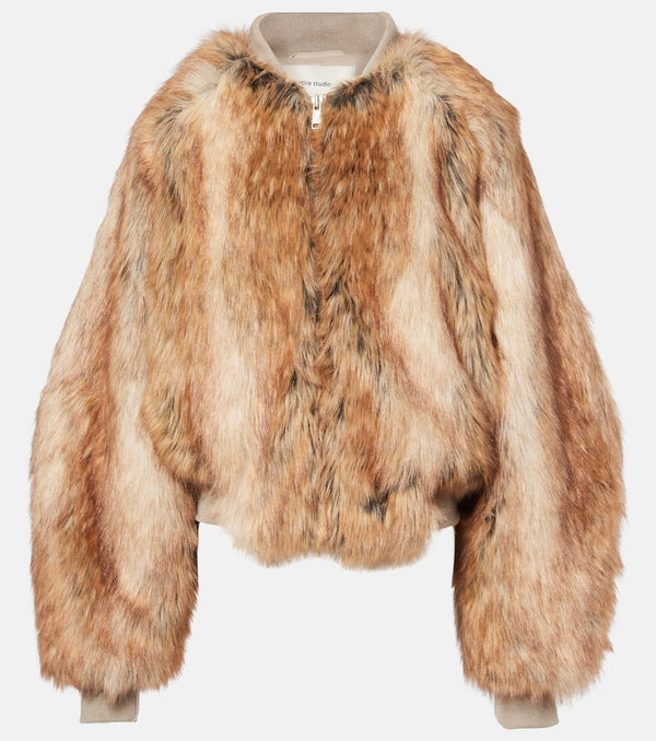 Entire Studios Mane faux fur jacket