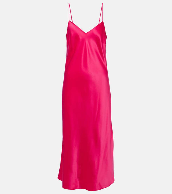 Eres Silk satin slip dress