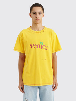 ERL Venice T-shirt Yellow