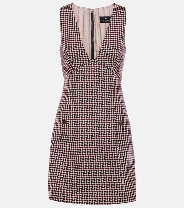 Etro Checked minidress