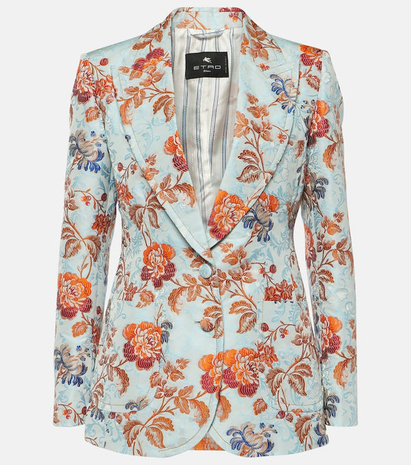 Etro Floral blazer