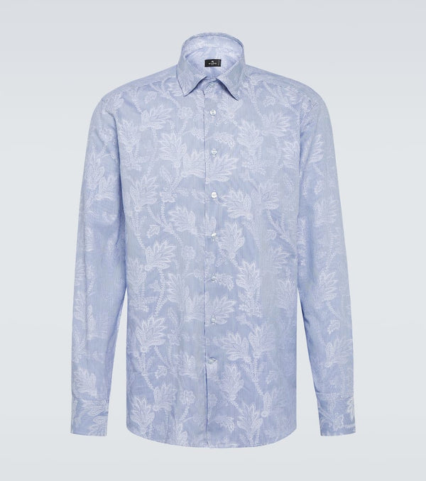 Etro Floral paisley cotton shirt