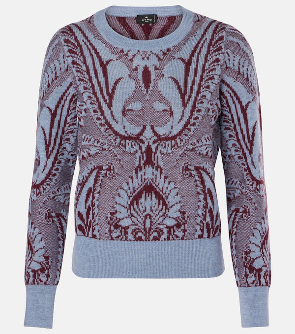 Etro Jacquard wool sweater