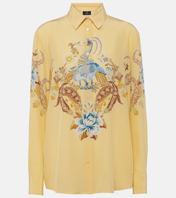 Etro Printed silk shirt