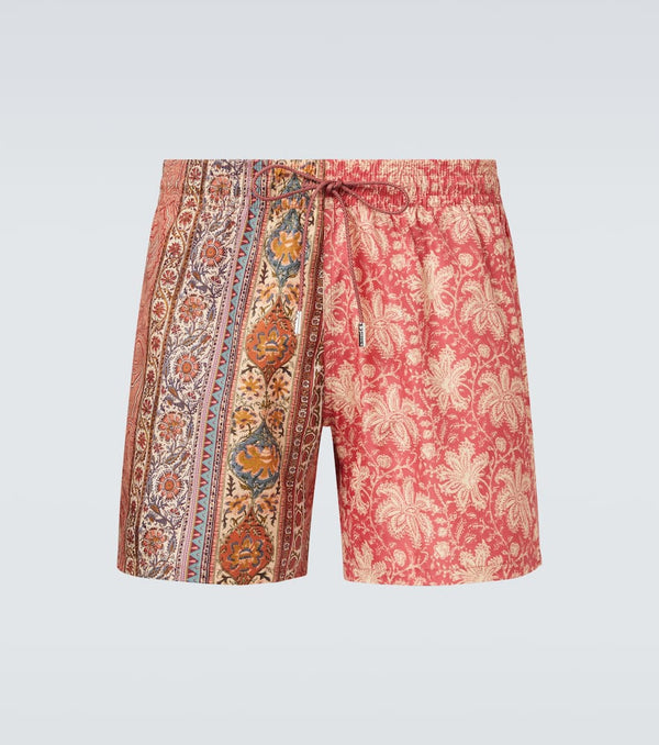 Etro Roma paisley swim trunks