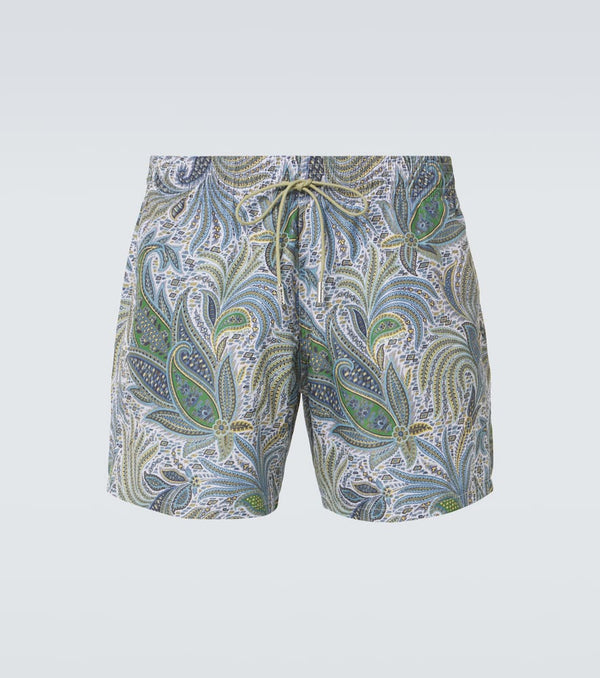 Etro Roma printed swim trunks