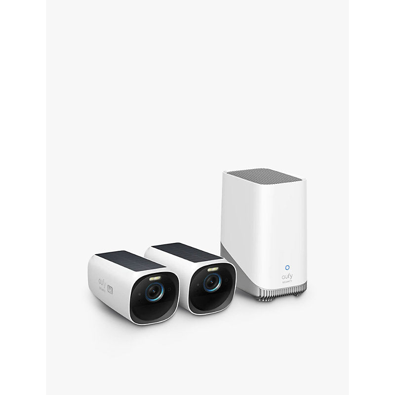 eufyCam S330 4K solar-powered security camera pack of two