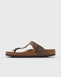 Birkenstock Gizeh Birkibuc Brown