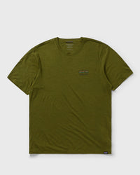 Patagonia Capilene Cool Merino Blend Graphic Shirt Green
