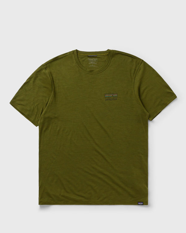 Patagonia Capilene Cool Merino Blend Graphic Shirt green
