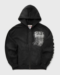 Avirex Washed Hoodie Blue