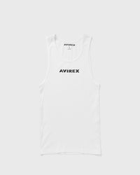 Avirex 2 Pack Rib Tank Top White