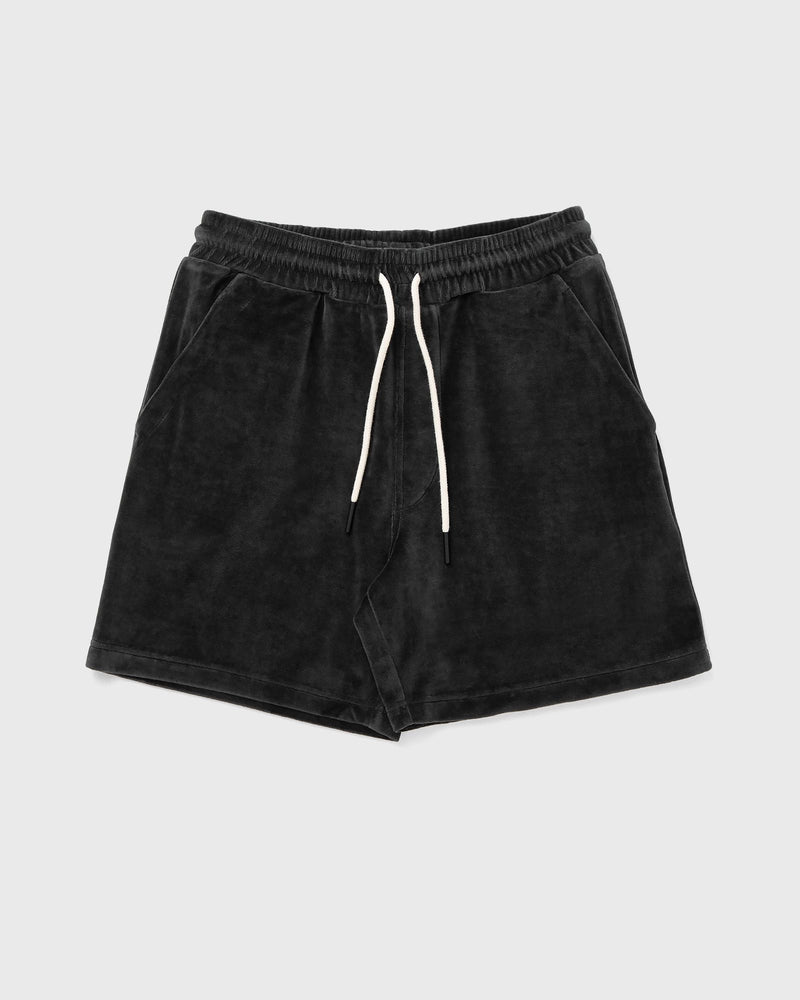 OAS Nearly Black Velour Shorts black