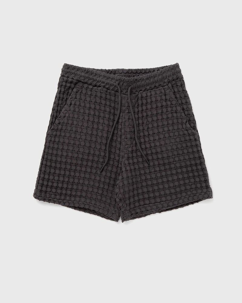 OAS Nearly Black Porto Waffle Shorts black