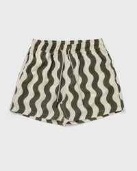 Oas Forest Waver Swim Shorts Green|beige