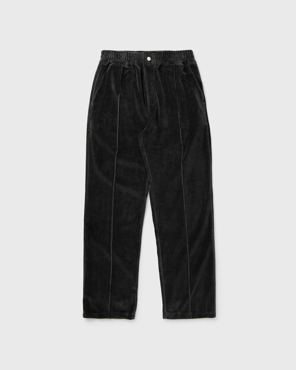 OAS Nearly Black Velour Pants black