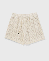 Oas Atlas Crochet Shorts Beige