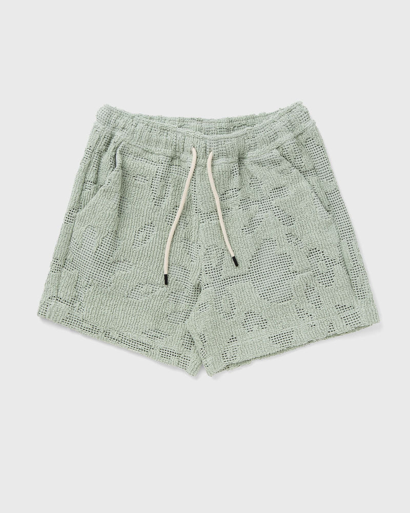 OAS Galbanum Crochet Shorts blue
