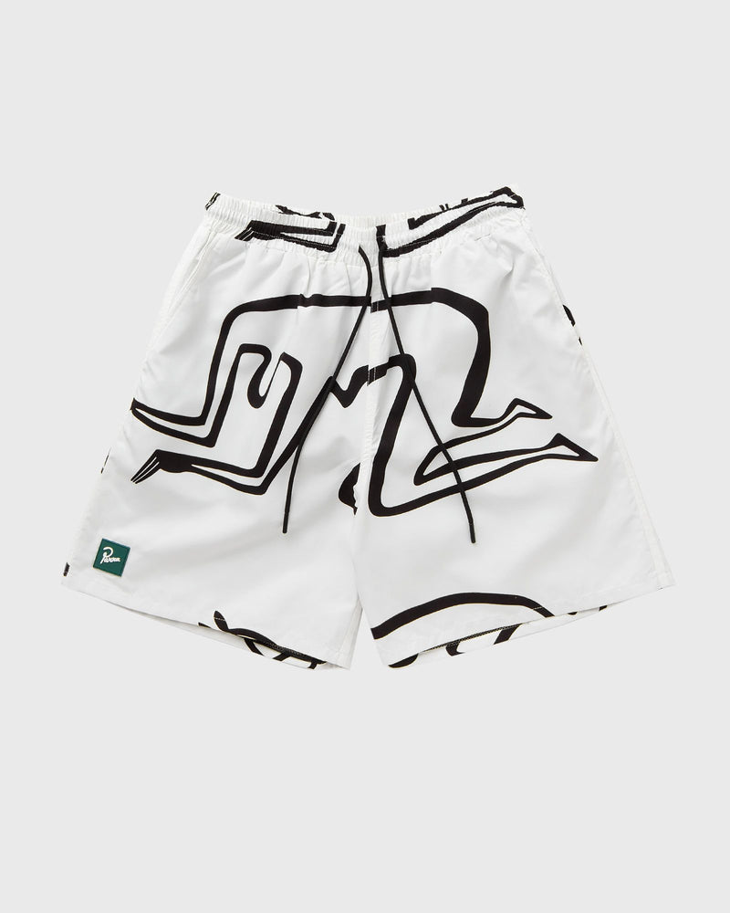 By Parra Yoga walks swim shorts white