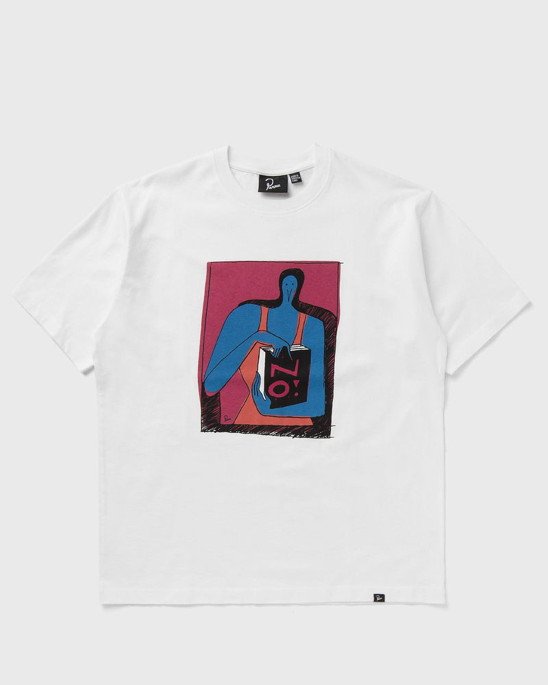 By Parra NO BOOKS TEE white