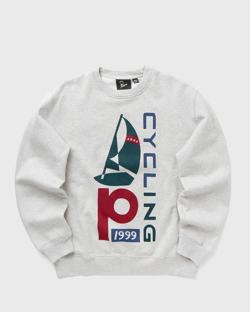 By Parra SAIL BIKE CREW NECK SWEATSHIRT grey