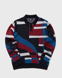 By Parra Vertical Forest Knitted POLO multi