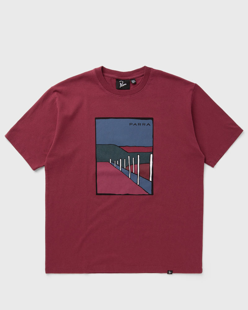 By Parra BEACH PARKING TEE red