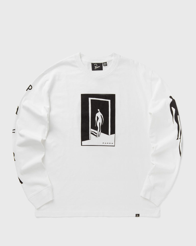 By Parra THE HOTEL LONG SLEEVE TEE white