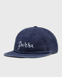 By Parra Scripted 6 Panel HAT blue