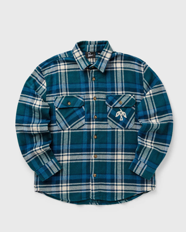 By Parra CROW FLANEL SHIRT green