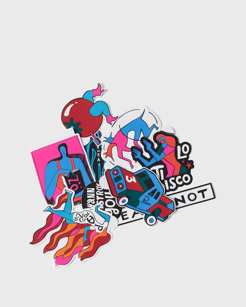 By Parra Various Sticker Pack Multi