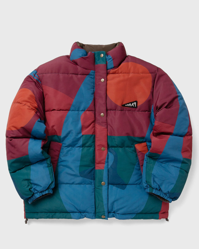 By Parra PROTECT THE SUN REVERSIBLE PUFFER JACKET brown|multi