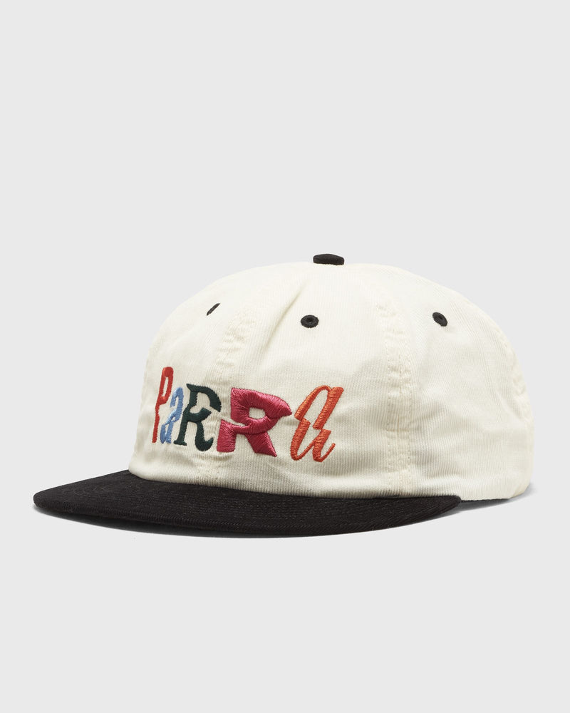 By Parra Error Logo 6 Panel Hat Black|beige