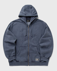 By Parra Not Fade Away Zip Hooded Sweatshirt Grey