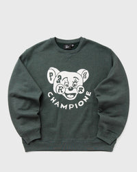 By Parra Tired Champione Crew Neck Sweatshirt Green
