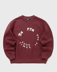 By Parra Gasoline Crew Neck Sweatshirt Red