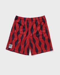 By Parra Waved Mesh Shorts Red
