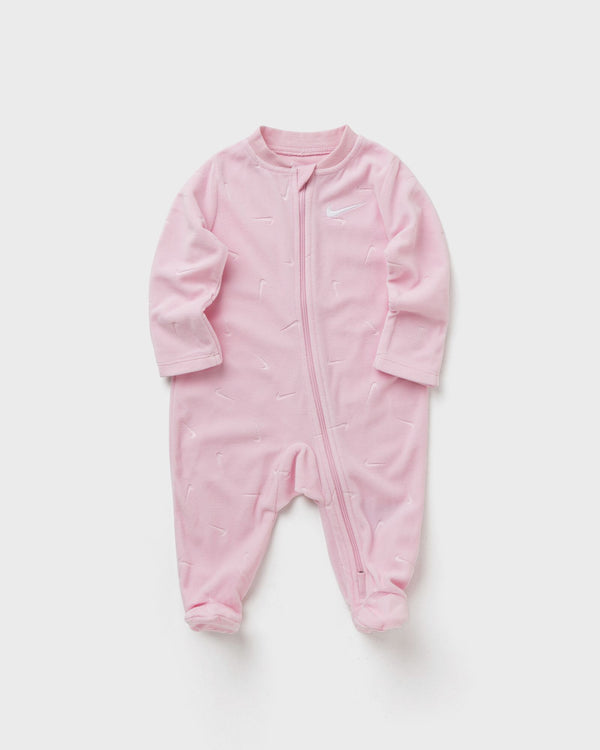 Nike BABY ESSENTIALS FOOTED COVERALL pink