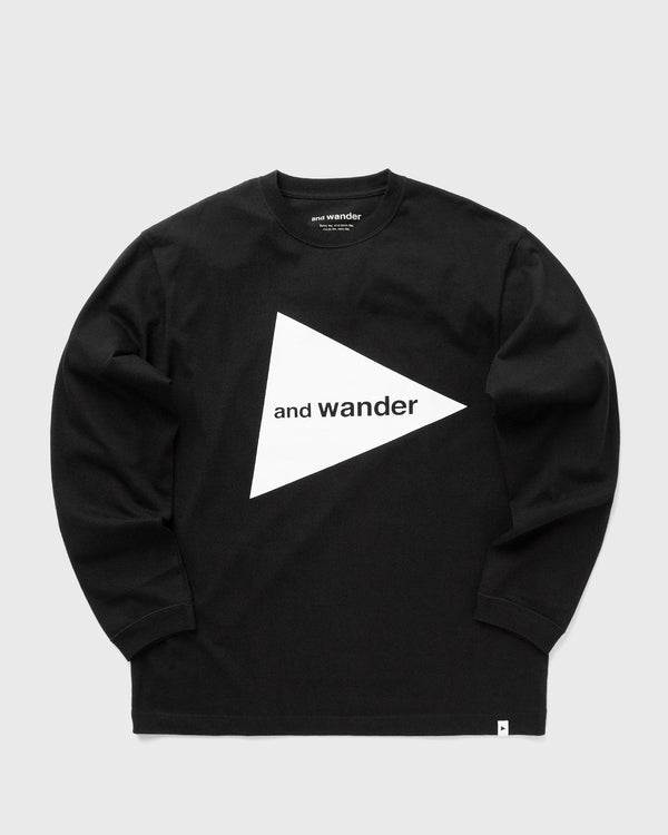 And Wander And wander logo LS T black