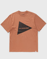 AND Wander BIG LOGO TEE orange