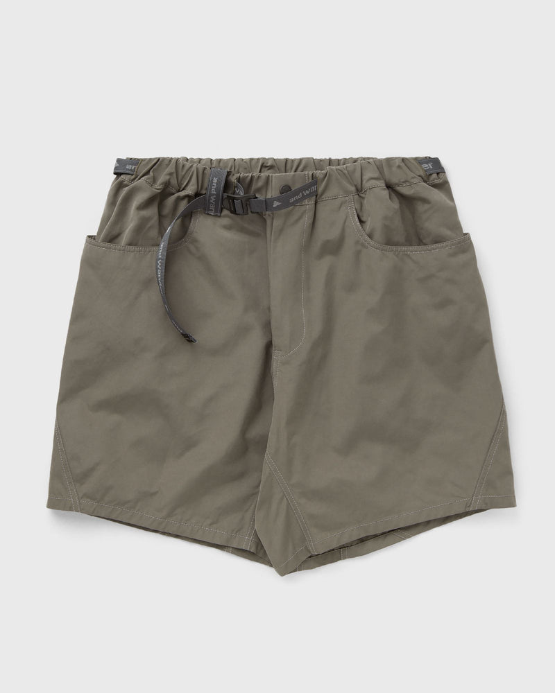 And Wander HIGH COUNT CLOTH SHORTS beige