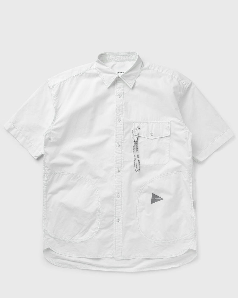 And Wander CORDURA COTTON RIP SS SHIRT white