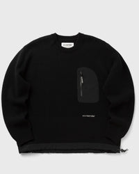 And Wander Shetland Wool Sweater black