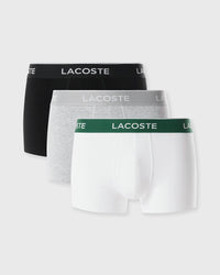 Lacoste 3-Pack Stretch Cotton Trunks Multi