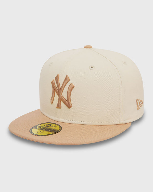 new era SIDE PATCH 59FIFTY® NEW YORK YANKEES LTCTTA beige