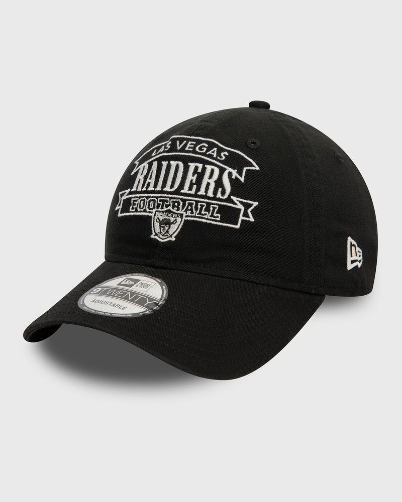 new era RETRO NFL 9TWENTY LAS VEGAS RAIDERS black