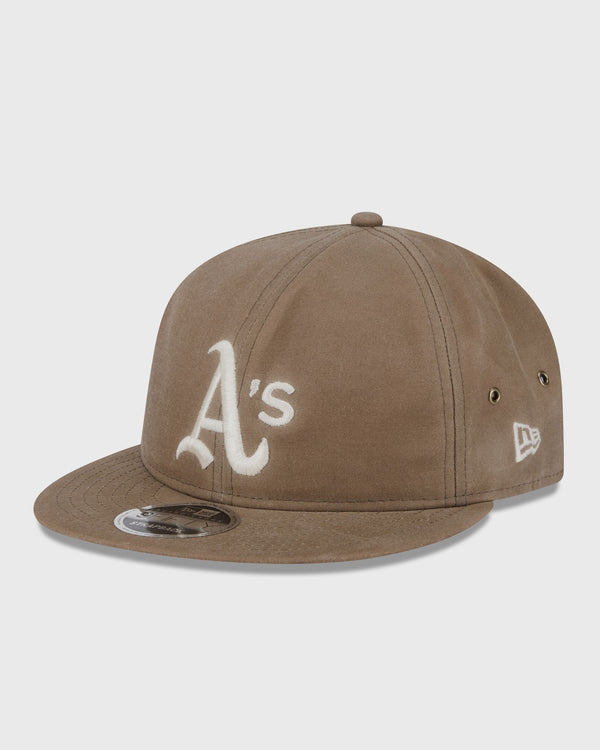 new era WAXED CANVAS 950 RC 22197 OAKLAND ATHLETICS beige