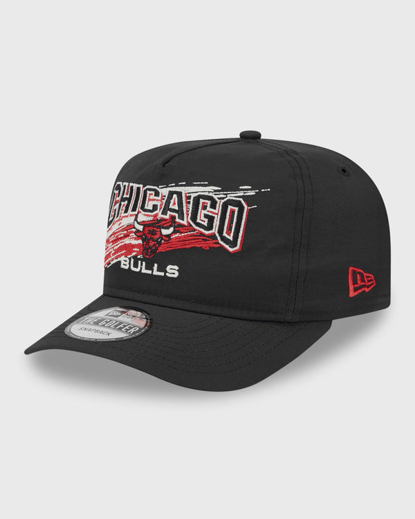 new era THROWBACK BRUSH CHICAGO BULLS black