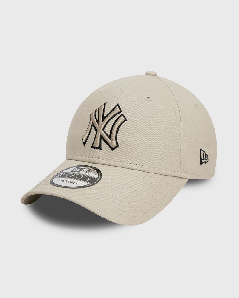 new era TEAM OUTLINE 9FORTY NEW YORK YANKEES beige